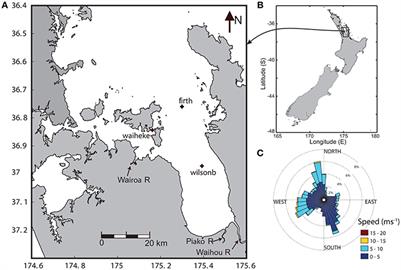 Evaluating the Surface Response of Discharge Events in a New Zealand Gulf-ROFI